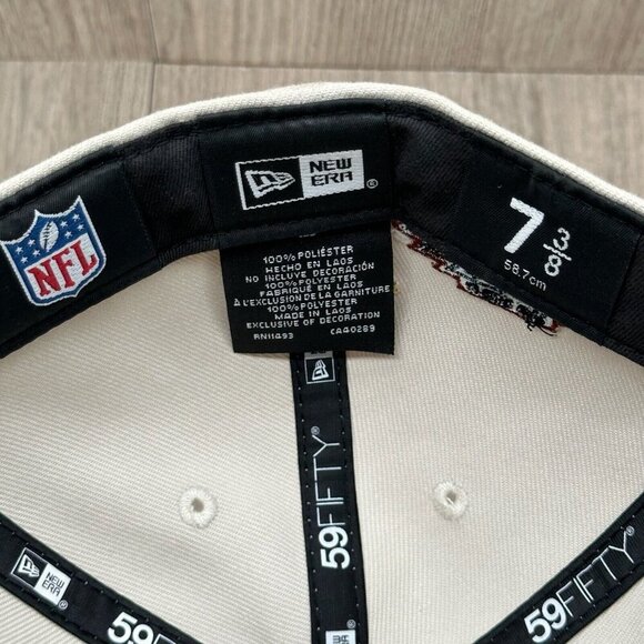 New Era Cap Sz 7 3/8 NFL Dallas Cowboys Super Bowl Champions 59 FIFTY White Navy - Picture 8 of 8